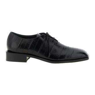 Giuseppe Zanotti Sebhastian Lace-Up - Heren - Veterschoenen - Zwart - 42 EU - Katoen - Schoenen
