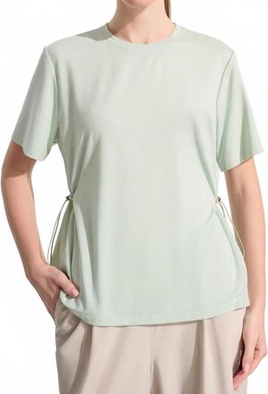 Joseph Ribkoff Memory Boxy Top In Pistachio