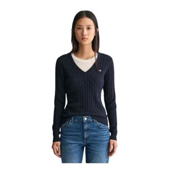GANT Mujer, Jerseys, Azul, Talla: XS