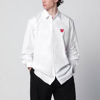 Comme Des Gar&ccedil;ons Camicia bianca in cotone