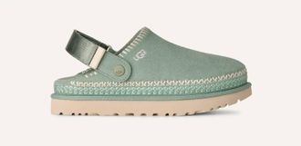 UGG Womens Goldenstar Meadow Accent Clog In Artichoke