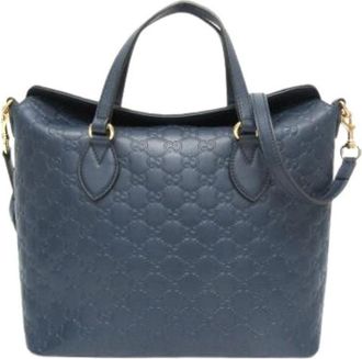 Gucci Pre-owned 428226 Handbag - - Pre-owned - Donna - Blu - ONE SIZE