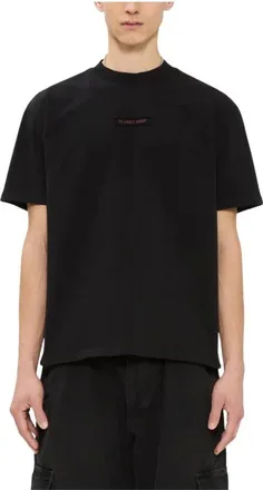 44 Label Group Tops, Heren, Zwart, 2Xl, T-shirt met ronde hals