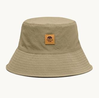 Turtle Fur Dune Reversible Bucket Hat in Khaki at Nordstrom