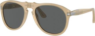 Persol 0Po 0649 - unisex - Zonnebrillen - Beige - 56 MM - Accessoires