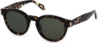 Just Cavalli Ronde Zonnebril - Dames - Zonnebrillen - Zwart - ONE Size - Accessoires