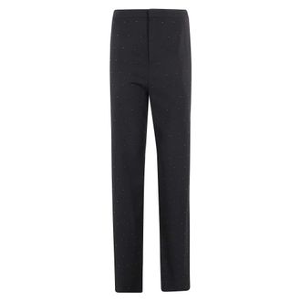 Isabelle Blanche Pantalones Slim-fit - Trousers - Mujer - Negro - M