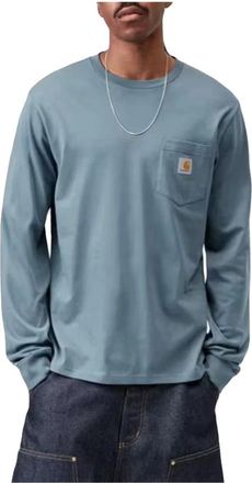Carhartt Work in Progress Uomo, Top, Blu, S, new