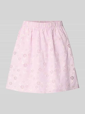 Pieces Regular Fit Mini-Rock aus reiner Baumwolle Modell BANNA in Hellrosa, Gr&ouml;&szlig;e XL