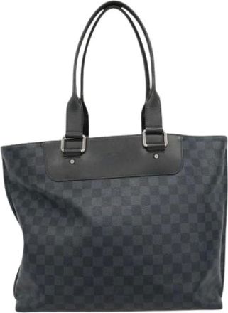 Louis Vuitton Pre-owned Tote Bags, male, Black, Size: ONE SIZE Pre-owned Cabas Voyage Tote Bag