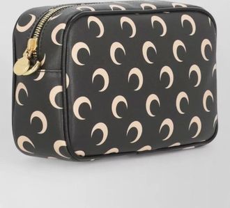 Marine Serre moon pattern shoulder bag gold tone hardware