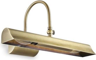 Ideal Lux Retro - 2 Light Picture Wall Light Brass, E14 - Ideal Lux