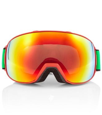 Bottega Veneta Logo mirrored ski goggles