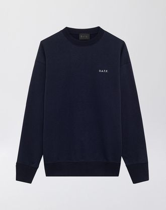 D.A.T.E. sweatshirt basic blue