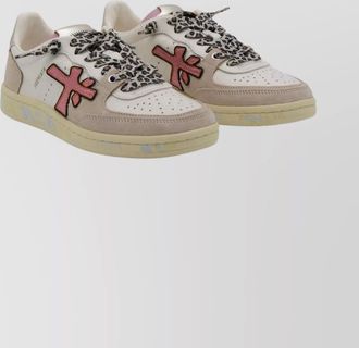 Premiata casual low top sneakers with contrast stitching