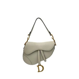 Dior Pre-owned Leather Shoulder Bag - Dames - Pre-owned - Wit - Maat: ONE Size Leer