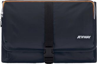 K-Way Reville Beauty Case - Dames - Toilettassen - Blauw - ONE Size - Polyester - Tassen