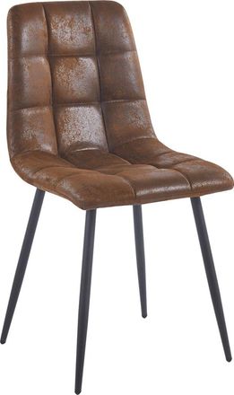 Regalos Miguel Sillas Comedor - Silla Stuhl - Marr&oacute;n Vintage