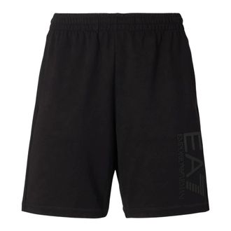 Emporio Armani Core Identity Katoenen Shorts - Heren - Korte broeken - Zwart - Maat: XS Katoen