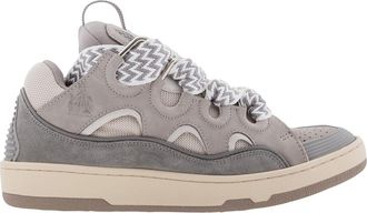 Lanvin Grey Curb Sneakers, Brand Size 43 ( US Size 10 )