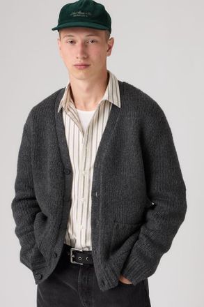 Levi's Mammoth Cardigan - Hombre - XL - Negro / Obscidian Heather