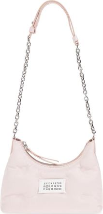 Maison Margiela Schoudertas - Dames - Schoudertassen - Roze - ONE Size - Leer - Tassen