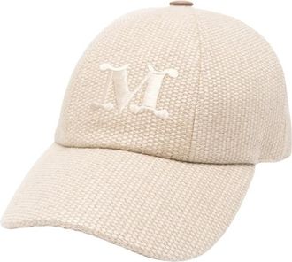 Max Mara Durante Cap - Dames - Petten - Beige - 57 CM - Polyester - Accessoires