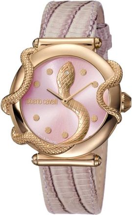 Roberto Cavalli by Franck Muller Quartz Pink Dial Ladies Watch FWLFCV-IFAB4-FM232