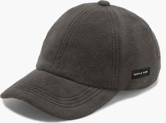 Turtle Fur Fleece Fly Ball Cap in Charcoal at Nordstrom