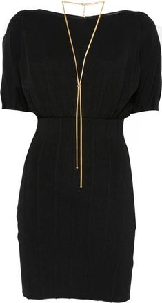 Elisabetta Franchi Jurk Elisabetta Franchi - Dames - Korte kleedjes - Zwart - XL - Kleedjes
