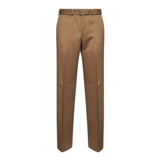 Lardini Broeken, Heren, Bruin, M, Wol, Acgazza Broek