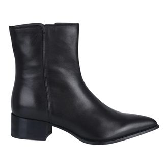 Fru.It Fru.it, Schoenen, Dames, Zwart, 38 EU, Leer, 9000 Enkellaarsjes
