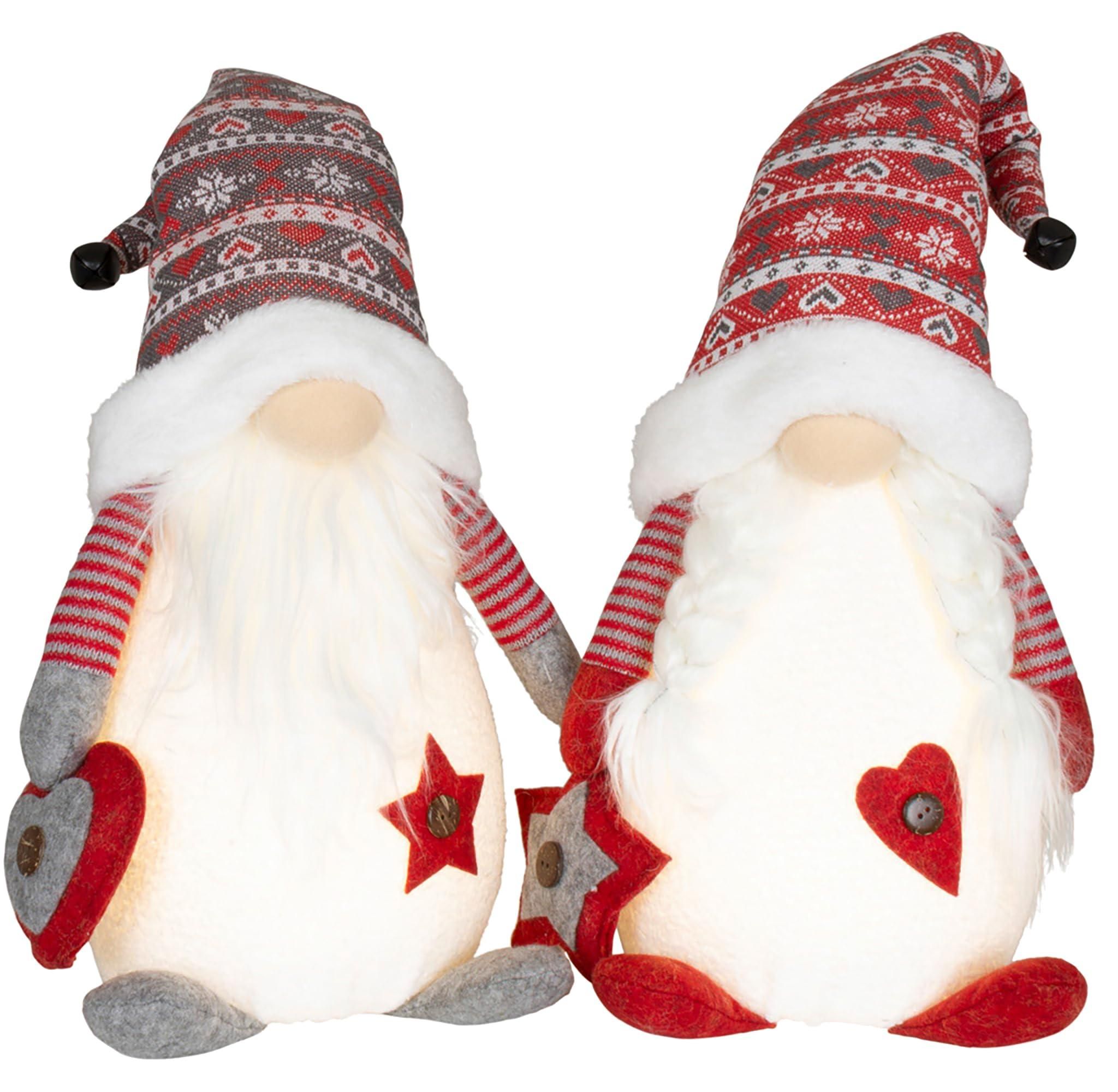 Brandsseller Infinity Weihnachtsbeleuchtung – Santa Figur, Timer 6/18h, 3m Kabel