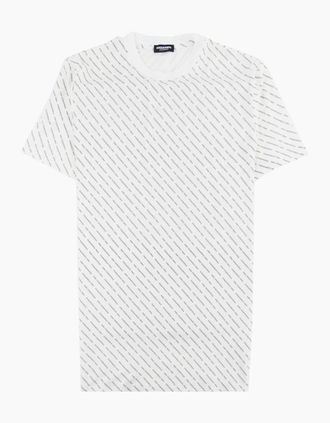 Dsquared2 Mens Dsquared2 1964 Mini Logo T-shirt White - Size: 38