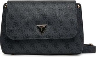 Guess Meridian II Flap Crossbody - Dames - Schoudertassen - Grijs - ONE Size - Leer - Tassen