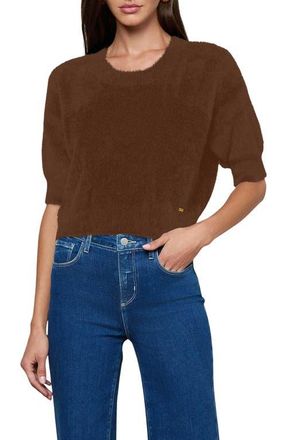 L'agence Guinevere Elbow Sleeve Sweater in Java at Nordstrom, Size X-Small