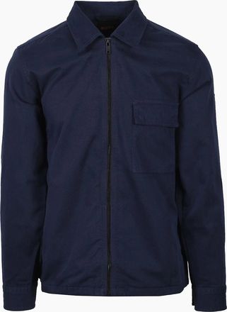 HUGO BOSS Mens Boss Orange LORUM SHIRT OPEN BLUE - Navy - Size: 42