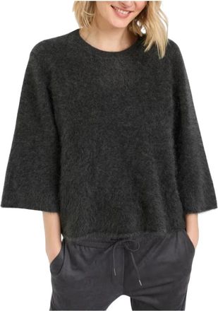 Juvia Jersey 860 24 525 - Dames - Cashmere truien - Grijs - XS - Kasjmier - Truien & Vesten