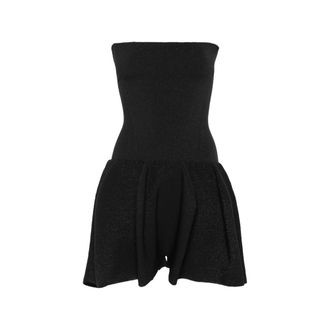 CFCL Strapless Flared Playsuit