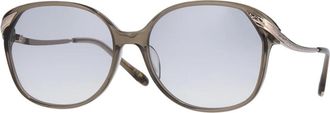Yellows Plus Glenda Zonnebril - Heren - Zonnebrillen - Grijs - 54 MM - Accessoires