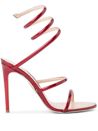 Rene Caovilla 105mm Cleo sandals - Red