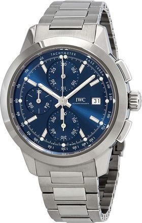 IWC Pre-owned IWC Ingenieur Chronograph Automatic Blue Dial Mens Watch IW380802