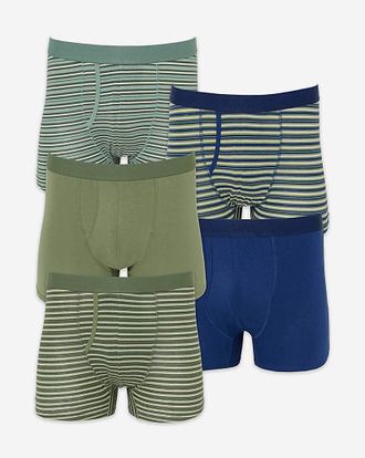 Jacamo 5 Pack Stripe A-Front Boxers