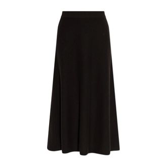 Lisa Yang Torie Cashmere Skirt - Skirts - Mujer - Marr&oacute;n - S