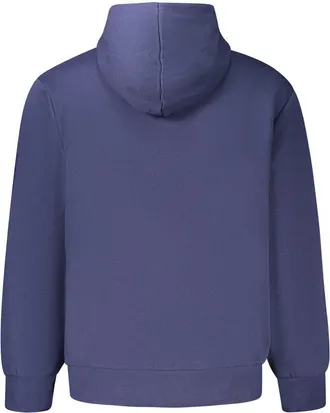 Timberland Logo-Print Cotton-Blend Hoodie - Navy