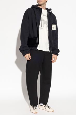 Jacquemus Hoodie Torneo, Mens, Black