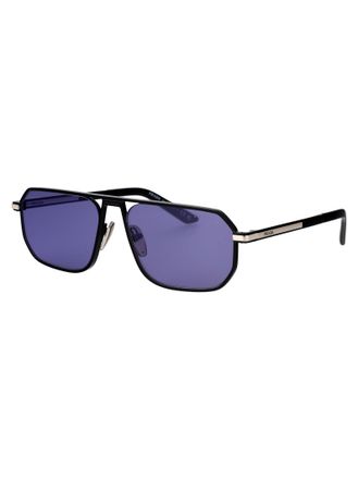 Prada Mens Sunglasses Matte Black Metal