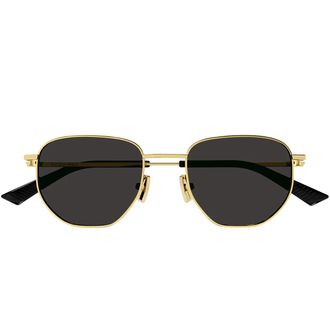 Bottega Veneta Sunglasses Bv1301 S 001 Gold/Grey Unisex