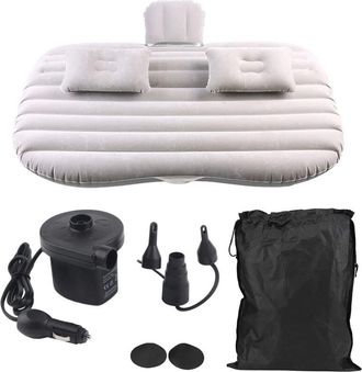 OEM Colch&oacute;n Hinchable Para Coche, Colch&oacute;n Hinchable Para Maletero, Colch&oacute;n Para Dormir En El Asiento Trasero, Cama Para Coche Con Bomba De Aire El&eacute;ctrica 