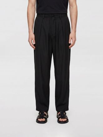 Yohji Yamamoto Pantaloni ampi in seta